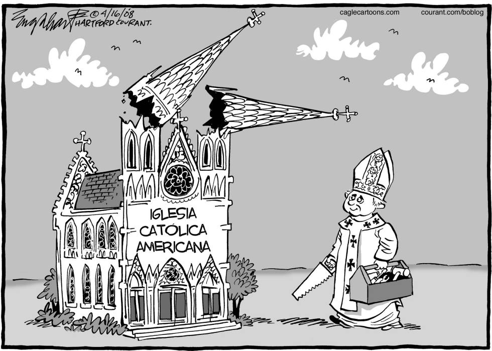 El Papa Benedicto XVI llega a America