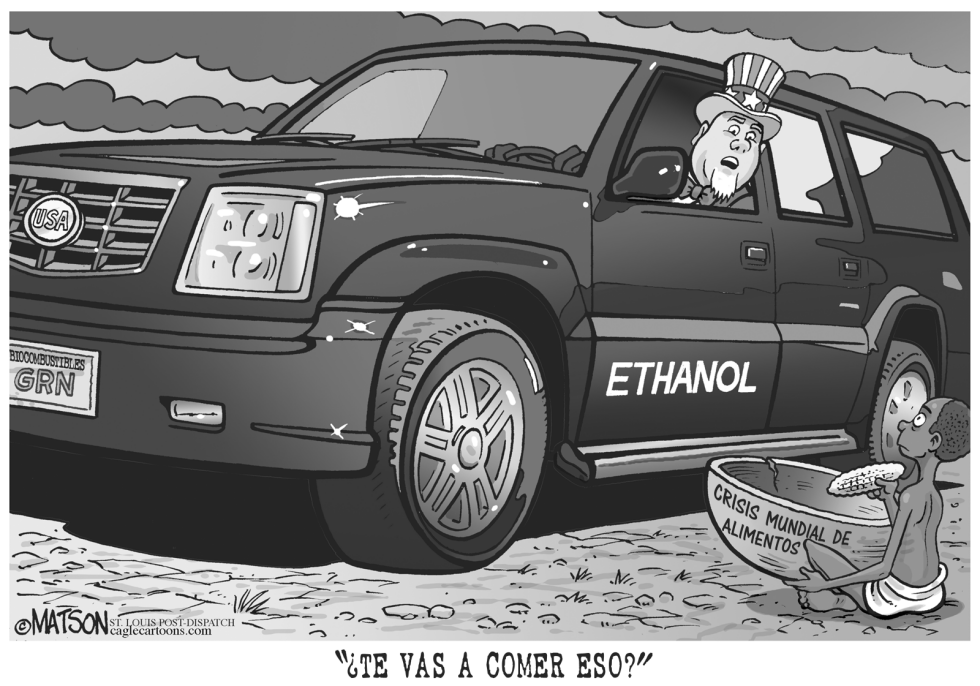 Cerdo del Ethanol en SUV