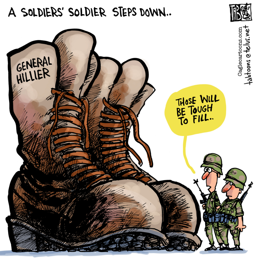 CANADA Hillier steps down