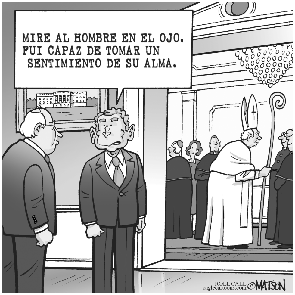 Bush se reune con el Papa