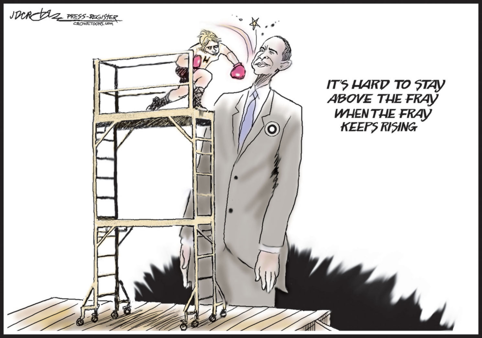 Obama Above The Fray