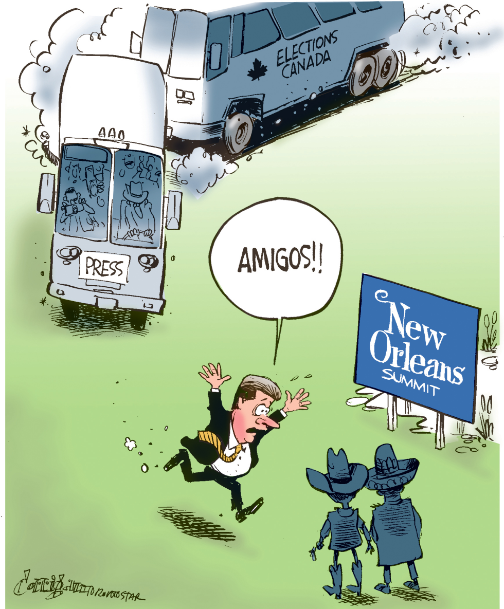 Harper escapes to New Orleans