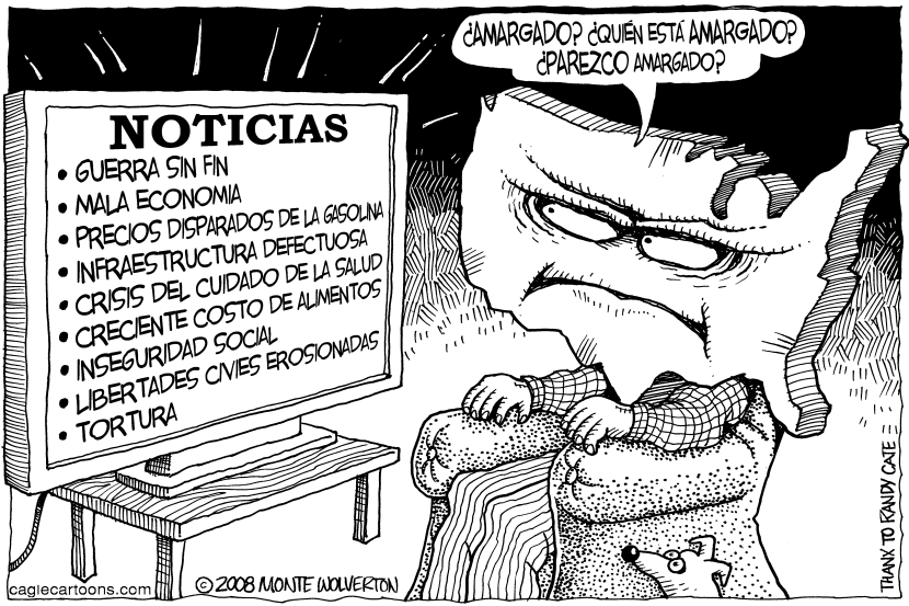 ¿Quien esta amargado?