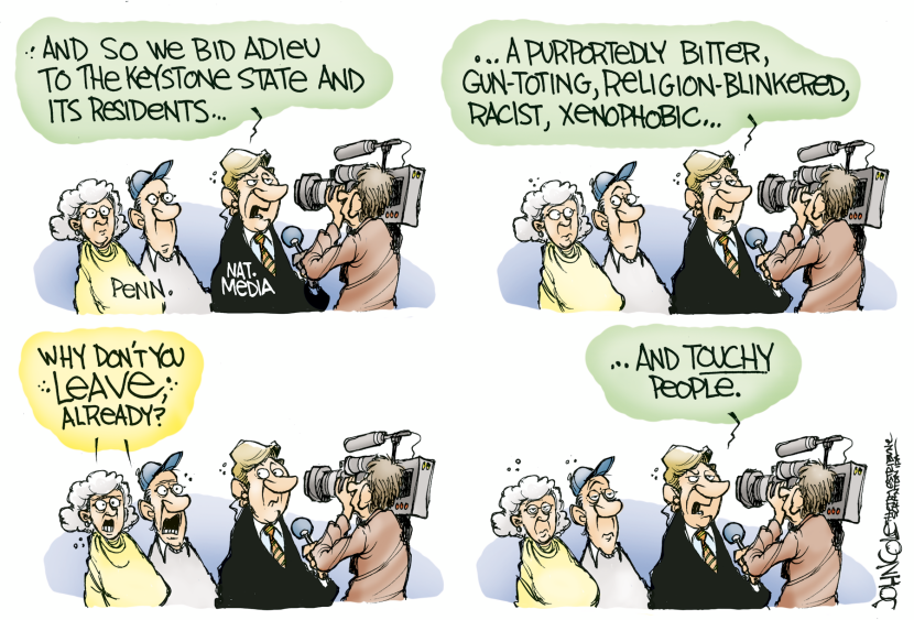 Media leaving Pennsylvania