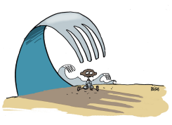 SILENT TSUNAMI  by Frederick Deligne