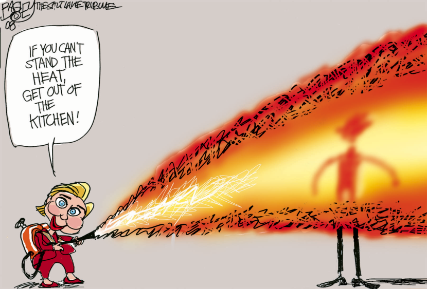 Hillary in the Kitchen COLOR