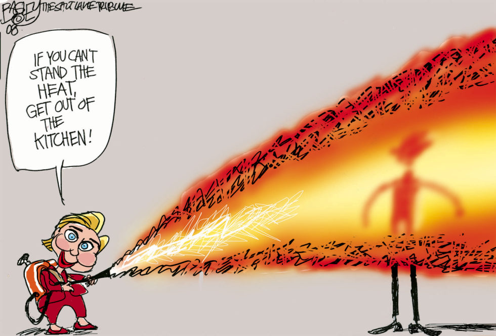 Hillary in the Kitchen COLOR