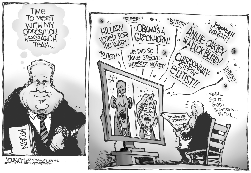 McCain opposition researchers