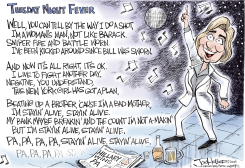 HILLARYS STAYIN ALIVE by Joe Heller