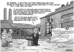 MCCAIN IN YOUNGSTOWN, OHIO by R.J. Matson