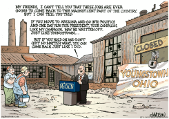 MCCAIN IN YOUNGSTOWN, OHIO by R.J. Matson