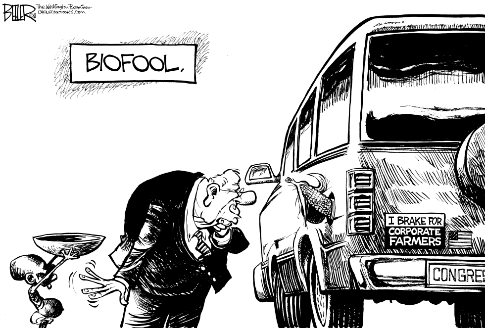  BIOFOOL by Nate Beeler