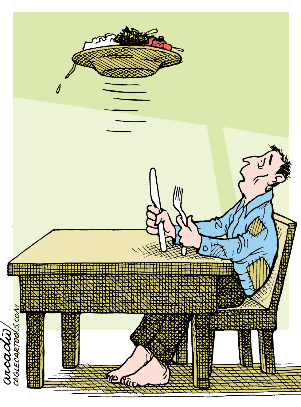 La comida alza vuelo col
