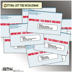 CUTTING OUT THE MIDDLEMAN by R.J. Matson