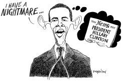 OBAMAS NIGHTMARE by Michael McParlane