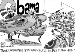 WRIGHT AUDIENCE by Pat Bagley