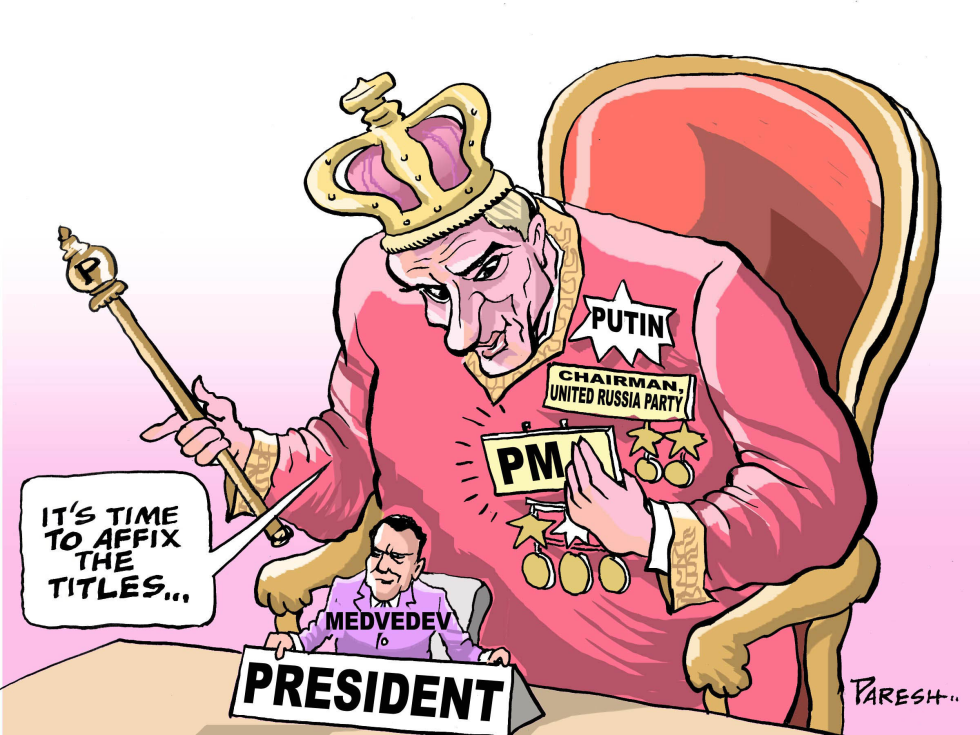  PUTIN'S POWER by Paresh Nath