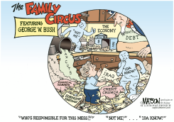 BUSH ON THE ECONOMY by R.J. Matson