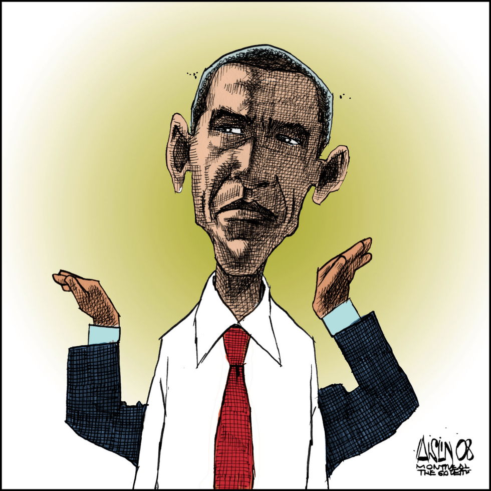  OBAMAS PASTOR by Aislin