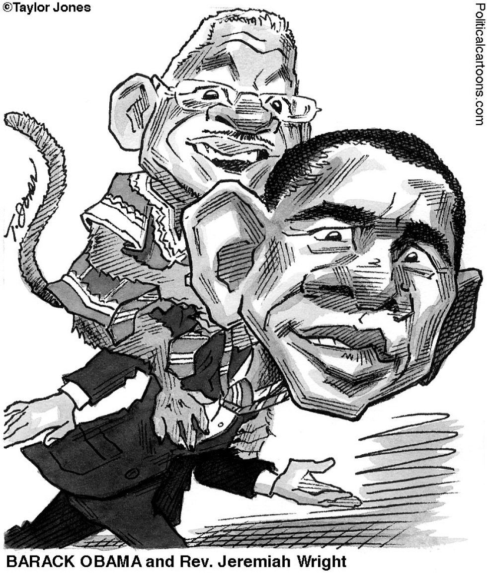 Obama and Jeremiah Wright