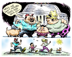 FOOD AND GAS  by Sandy Huffaker