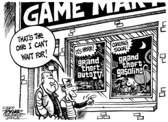 GRAND THEFT GAS by John Trever