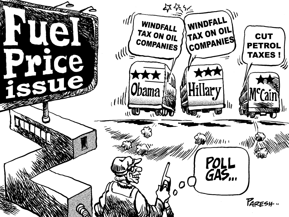 Fuel price as poll issue