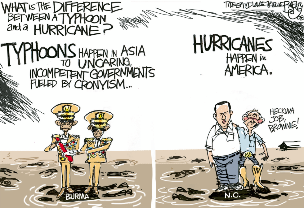 Myanmar Burma Typhoon Color