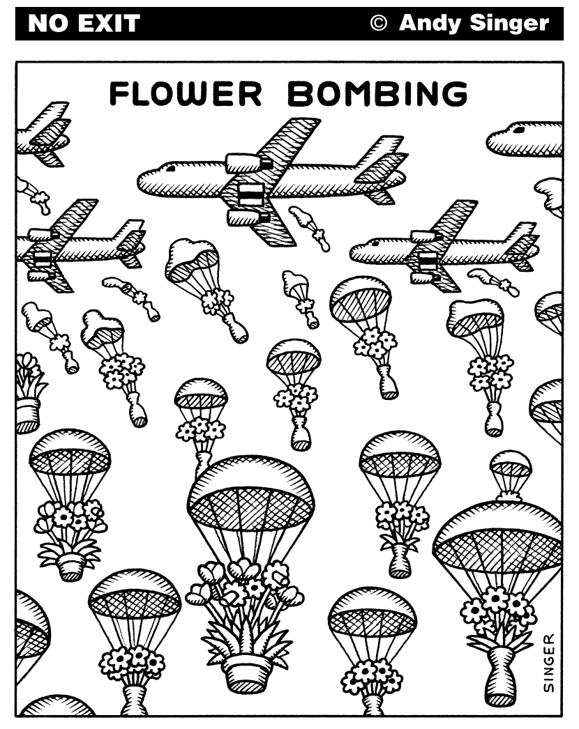 Flower Bombing