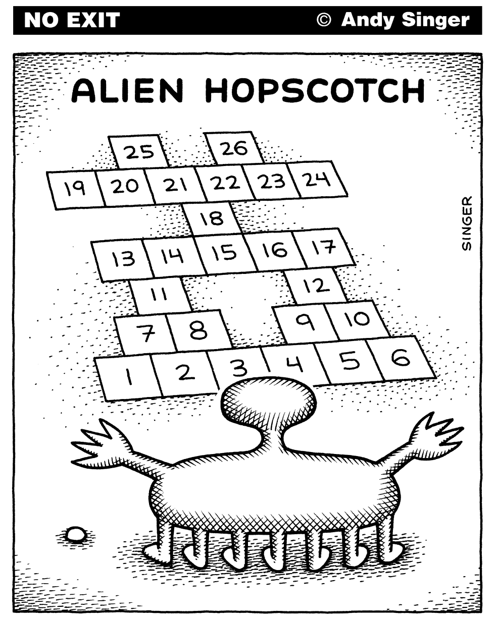 Alien Hopscotch