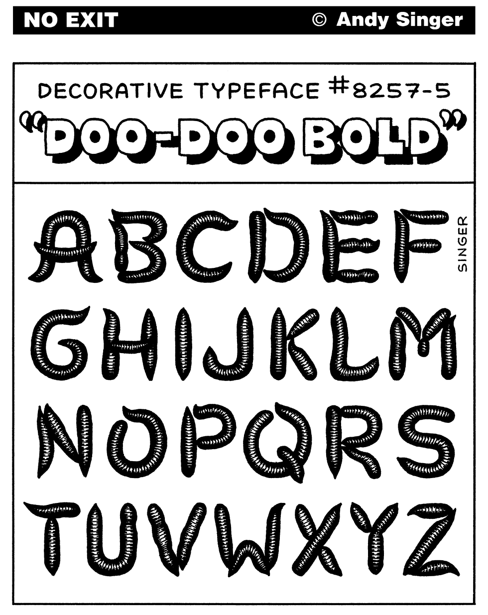 Doo-Doo Bold Font