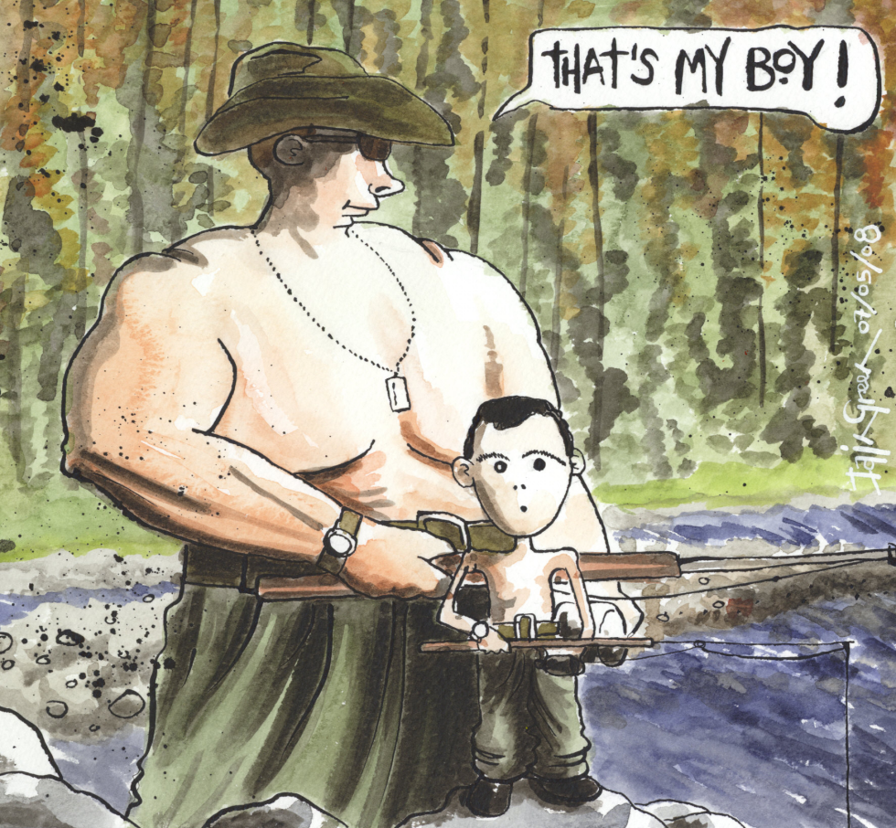 Putin and Medvedev