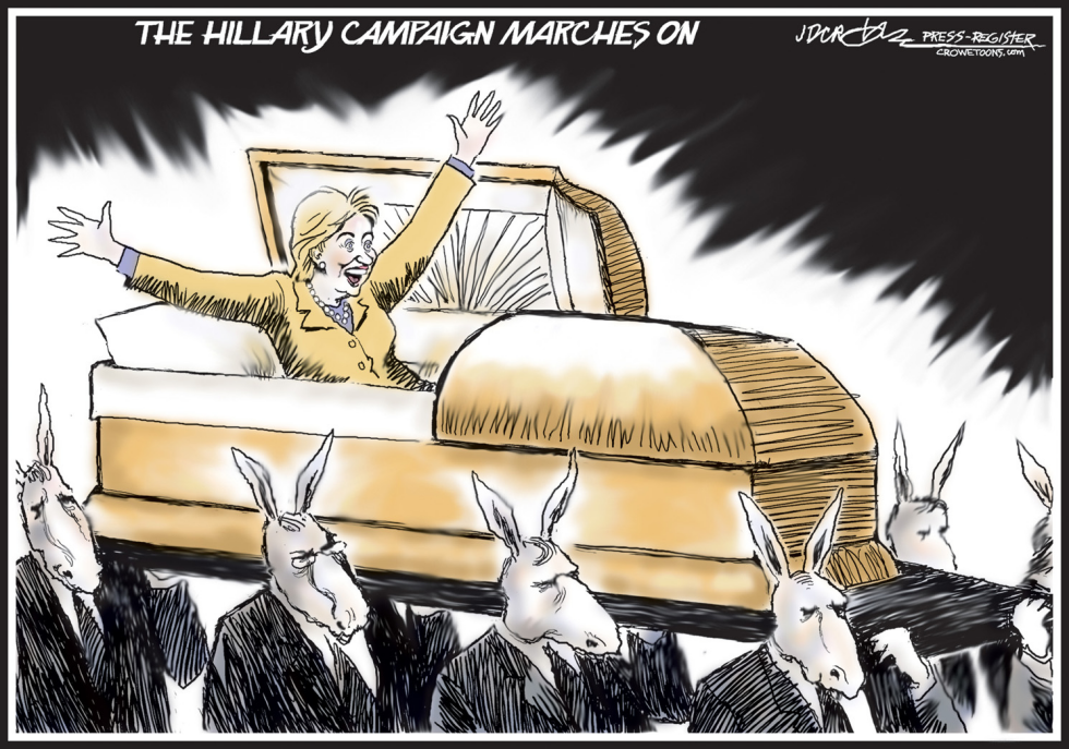 Hillary Marches On