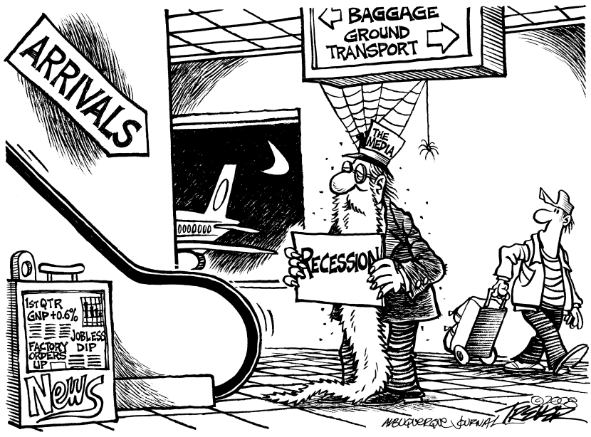 Recession Greeter