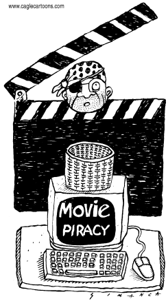 MOVIE PIRACY by Osmani Simanca