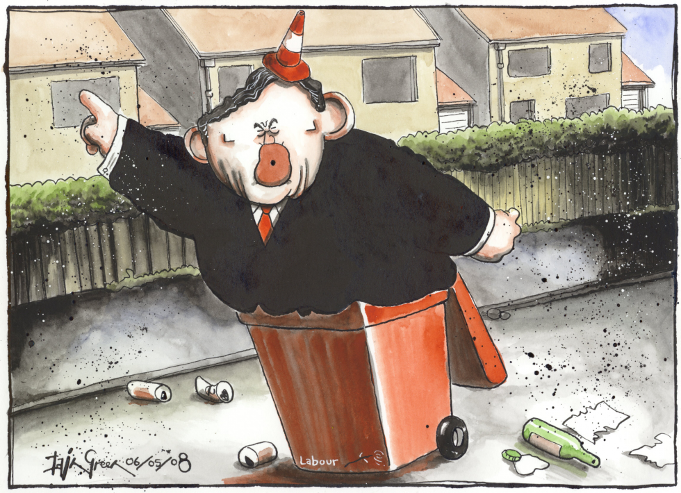 Gordon Brown Not Taxing Your Rubbish