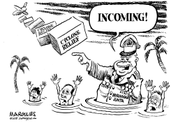 MYANMAR JUNTA AND CYCLONE RELIEF by Jimmy Margulies