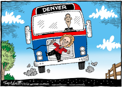 OBAMA Y HILLARY /  by Bob Englehart