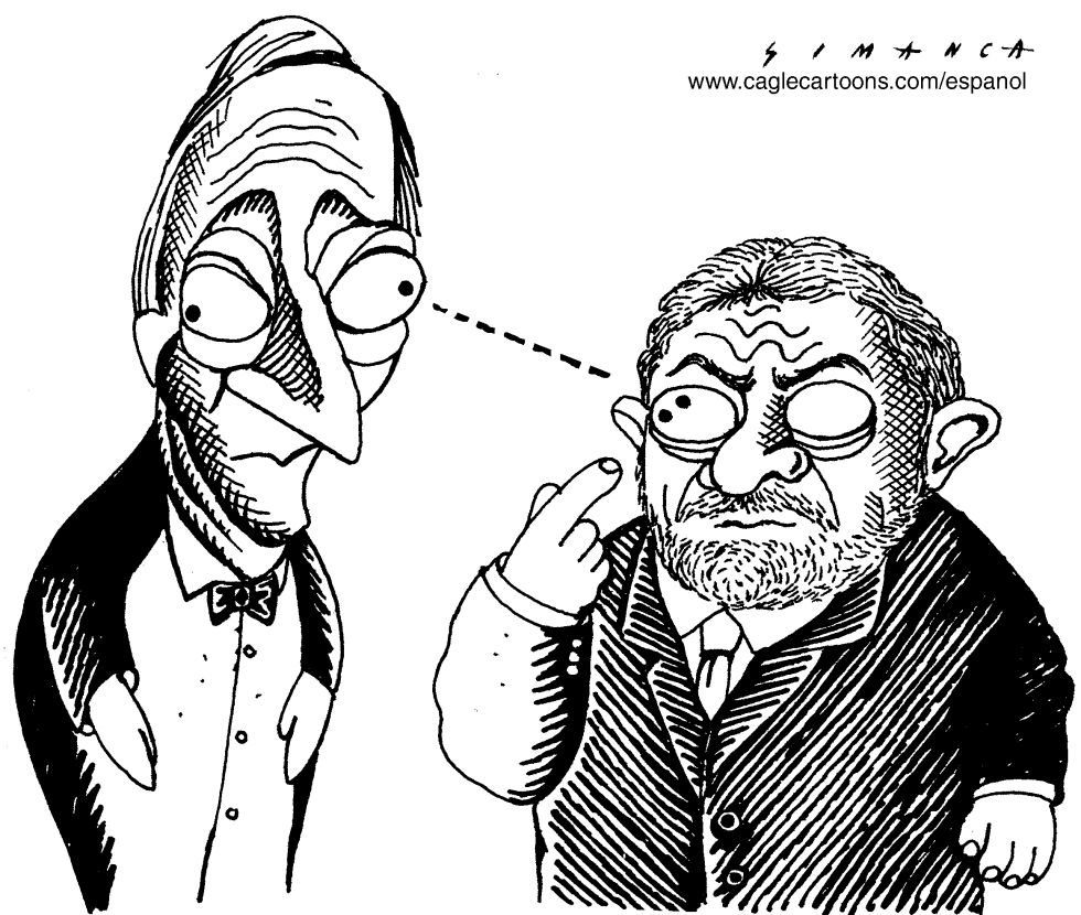  KIRCHNER Y LULA DA SILVA by Osmani Simanca