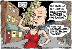 PANDERING HILLAJOHN  by Monte Wolverton