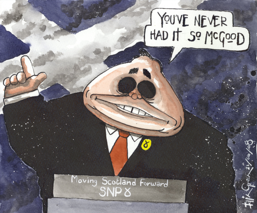 Alex Salmond Scottish Leader