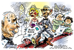 BUSH MARRIAGE by Sandy Huffaker