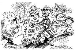 BUSH MARRIAGE by Sandy Huffaker
