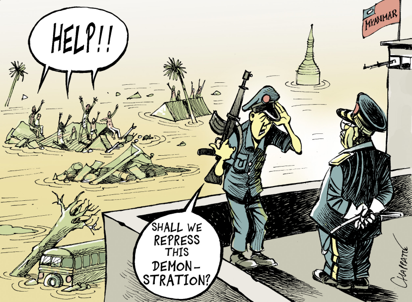 DISASTER in Burma