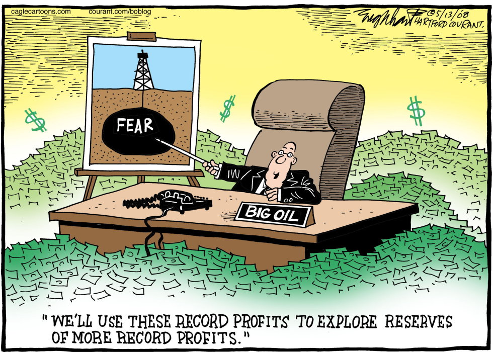 Record Profits For Oil Companies COLOR