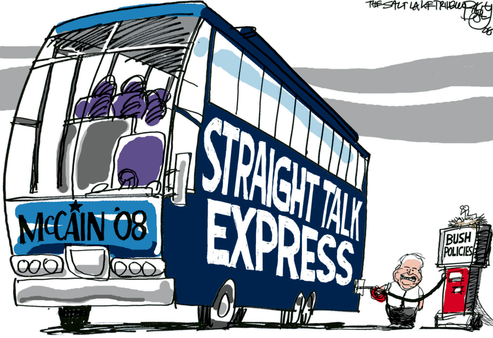  MCCAIN GAS by Pat Bagley