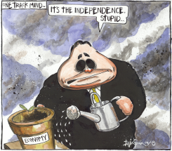 ALEX SALMOND SCOTTISH ECONOMY by Iain Green