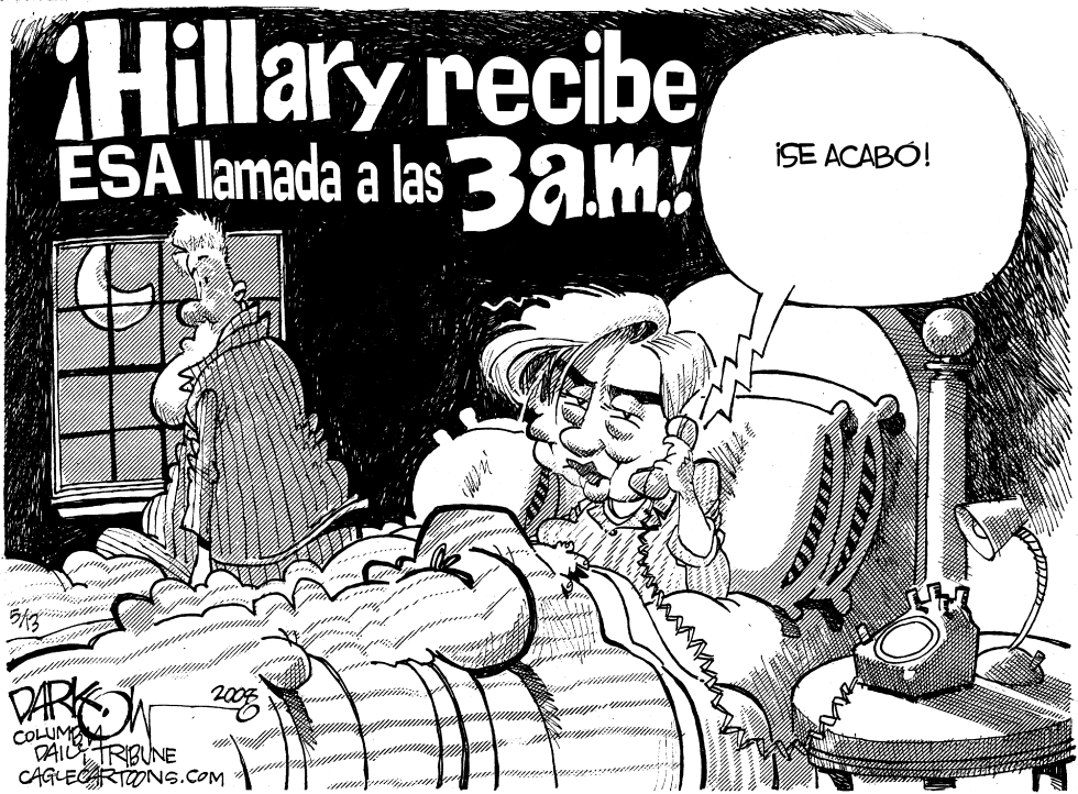 Se acabo para Hillary