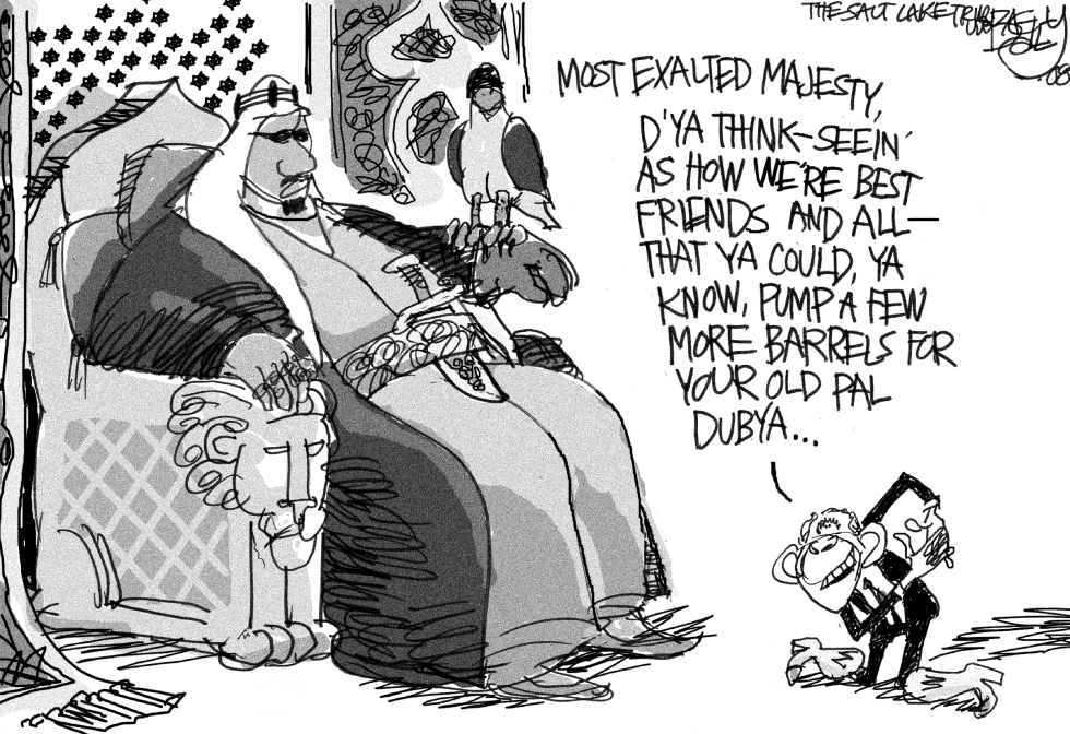 Bush Begs