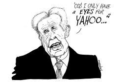 CARL ICAHN GOES YAHOO by Michael McParlane